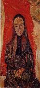 Chaim Soutine Portrait of a Widow oil on canvas